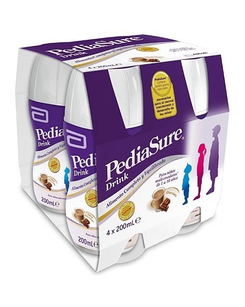 Pediasure Drink chocolate 4x200ml