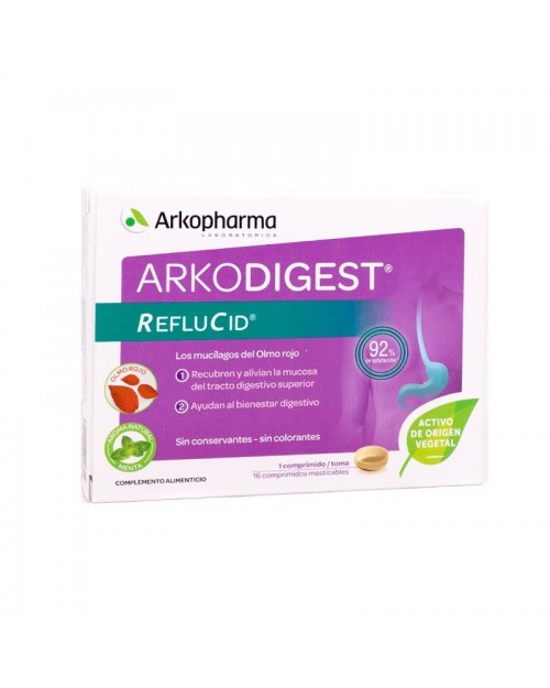 Arkodigest Reflucid 16 Comprimidos