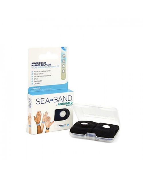 Aquamed Active pulsera antimareo adulto 2uds