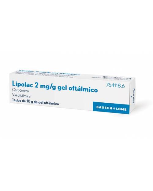 LIPOLASIC 2 mg/g GEL OFTALMICO