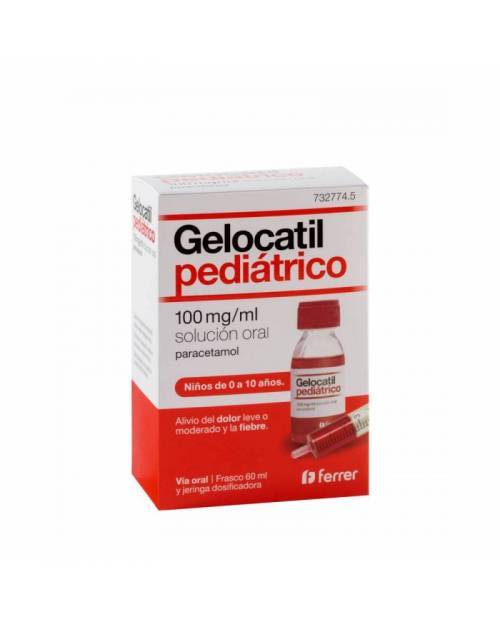 GELOCATIL PEDIATRICO 100MG/ML SOLUCION ORAL