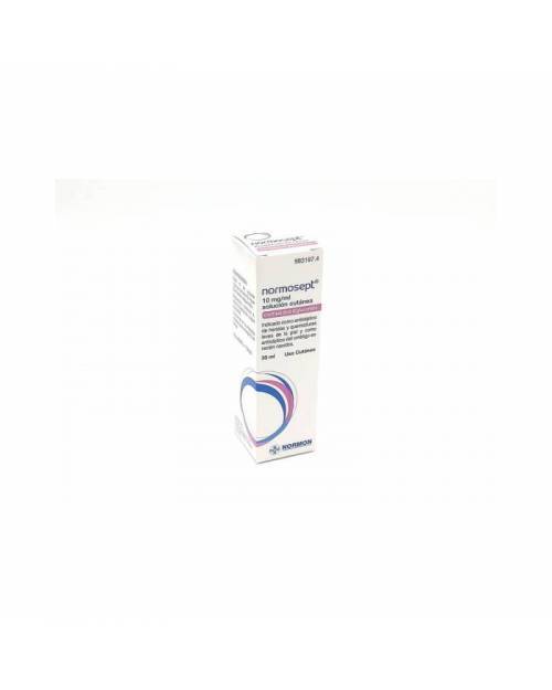 NORMOSEPT 10 mg/ ml SOLUCION CUTANEA