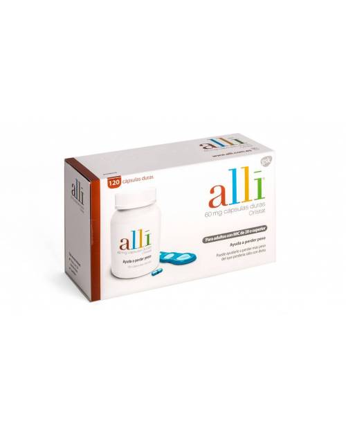 ALLI 60 mg CAPSULAS DURAS ORLISTAT