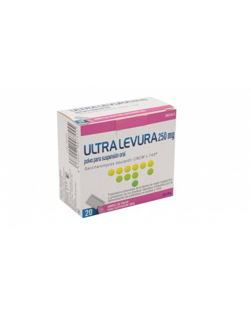 ULTRA-LEVURA 250 MG POLVO PARA SUSPENSION ORAL