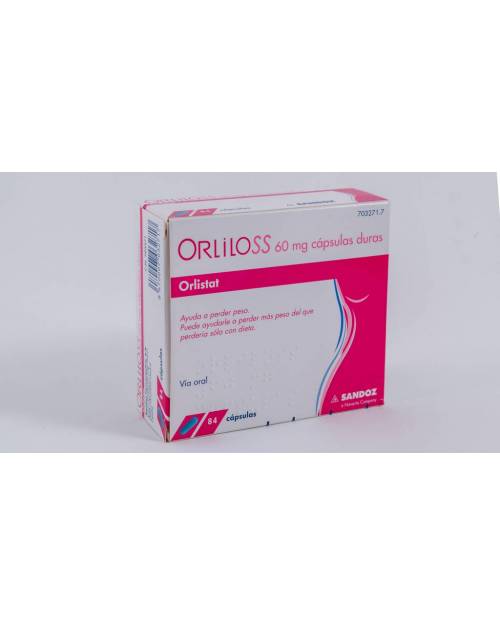 ORLILOSS 60 MG CAPSULAS DURAS