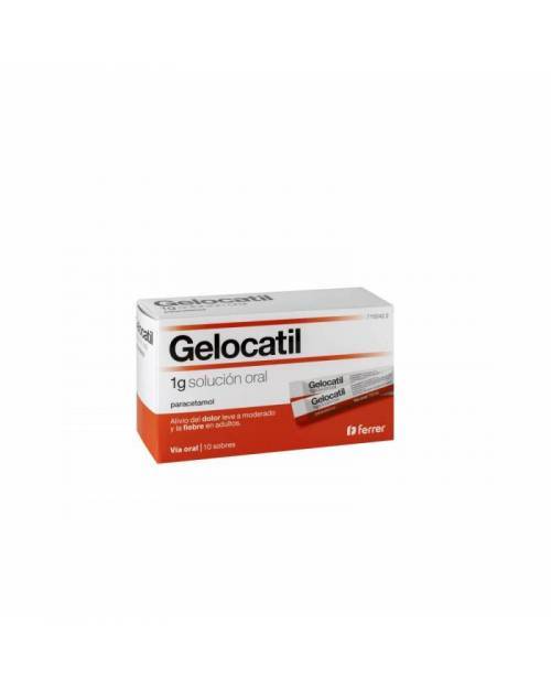 GELOCATIL 1 g SOLUCION ORAL