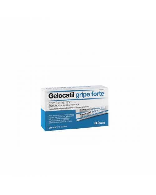 GELOCATIL GRIPE FORTE CON FENILEFRINA GRANULADO PARA SOLUCION ORAL