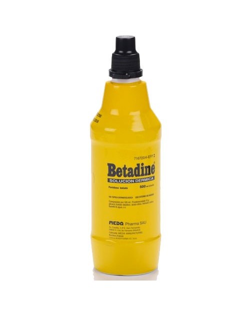 BETADINE (10% SOLUCION TOPICA 1 FRASCO 500 ML )