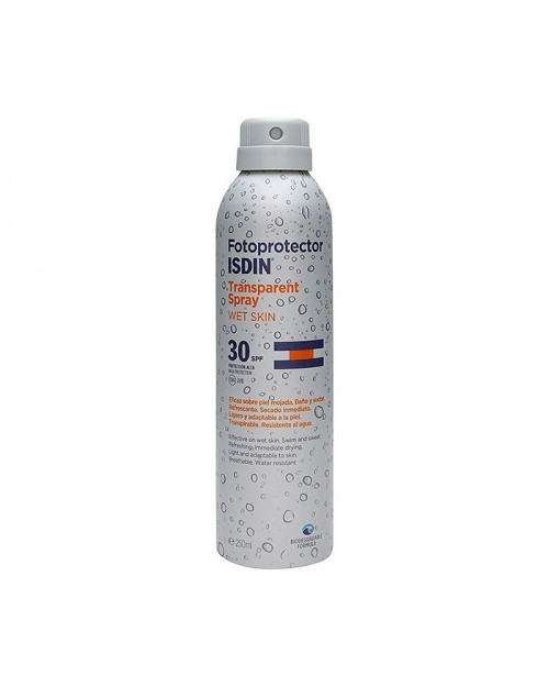 Fotoprotector Isdin Trasparent Spray Wet Skin SPF30 200ml