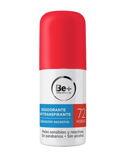 Be+ Desodorante Antitranspirante 72h 50ml